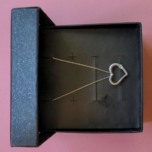 Kobelli Heart White Gold Diamond Necklace